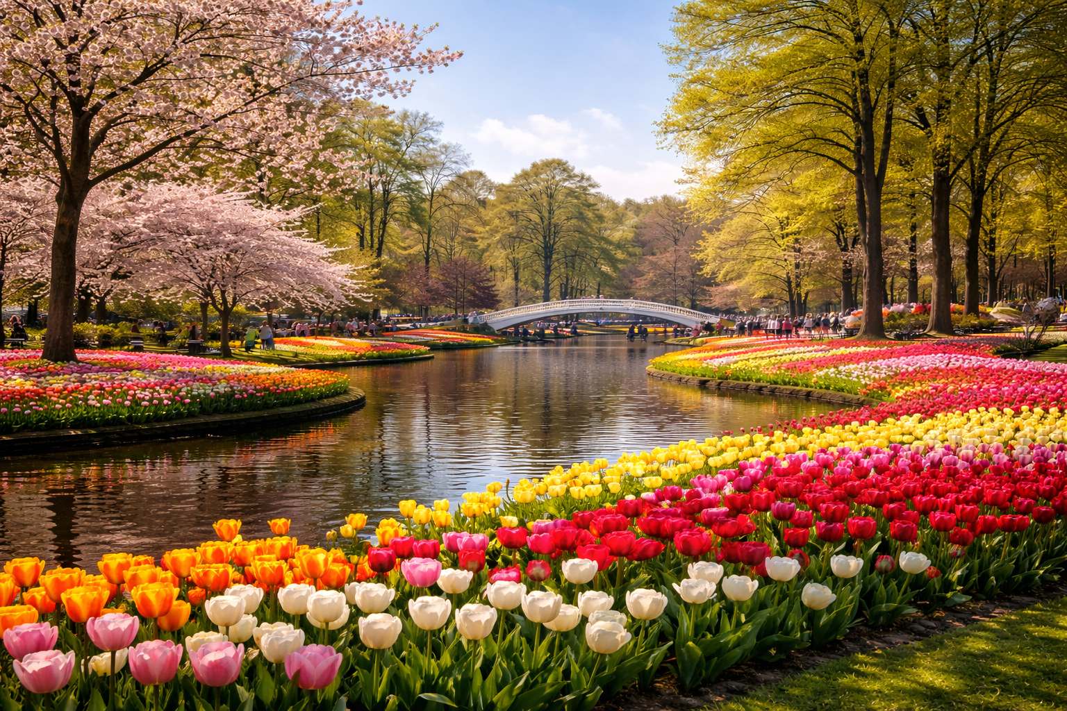 Entrance to Keukenhof Gardens